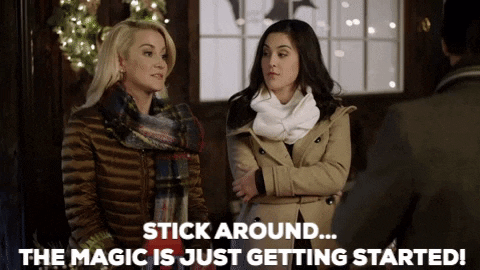 Christmas Time GIF by Hallmark Channel - Find & Share on GIPHY